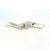 Metal 1990s Tiffany & Co Estate Wave Brooch Sterling Silver 5 Grams For Sale - Image 7 of 12
