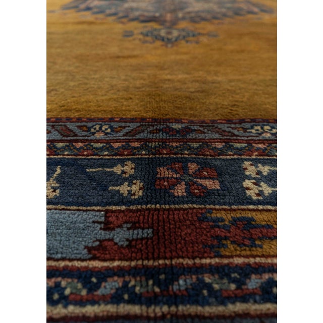 Turkish Turkish Oushak Antique Rug 9'11" x 12'9" #20514 For Sale - Image 3 of 8