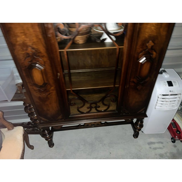 1910s Antique Black Walnut China Chairish