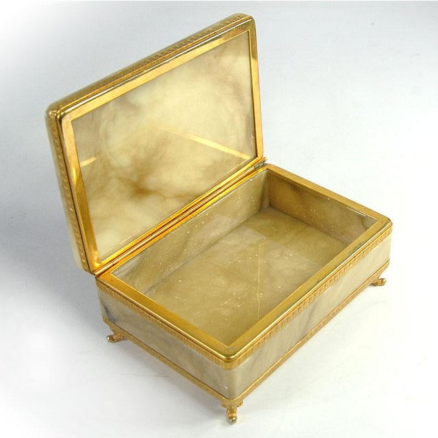 Italian Marble Decorative Box, 1970s For Sale - Image 6 of 9