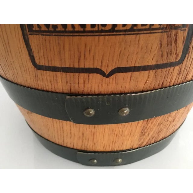 Mini Wooden Barrel, 1970s For Sale - Image 6 of 10