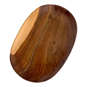 Vintage Cocobolo Wood Oval Trinket Dish Tray