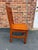 Late 20th Century Art & Craft Style Mission Oak Dining Chairs For Sale - Image 12 of 16