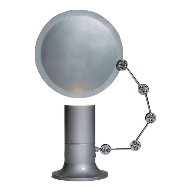 1970s Mid-Century Modern “Aureola” Articulated Table Lamp by Ivo Sedazzari for Prisma For Sale