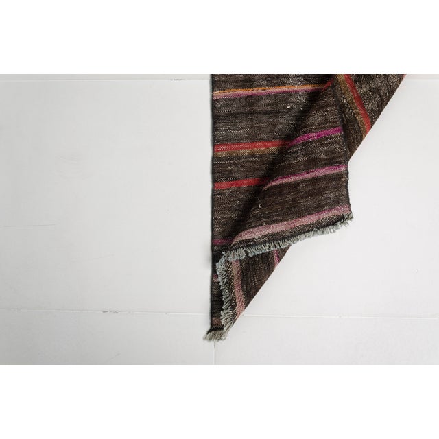 Anatolian Naturel Antique Kilim Runner For Sale - Image 6 of 10