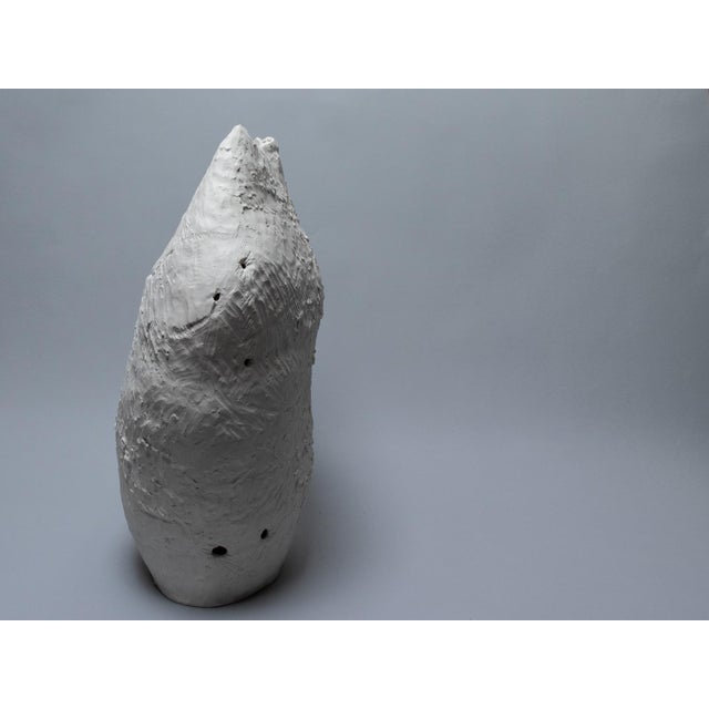 White Tracciati n.1 Sculpture by Etra Masi For Sale - Image 8 of 9