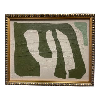 2026 "La Bestia" Contemporary Abstract Painting on Canvas by r.k. Red For Sale