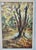 Grace Jorgensen, 1907-1994, American. Impressionist and knife painting. Large format and beautifully handled knife,...