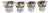 Usa Barware United States Capital Map Lowball Glasses For Sale
