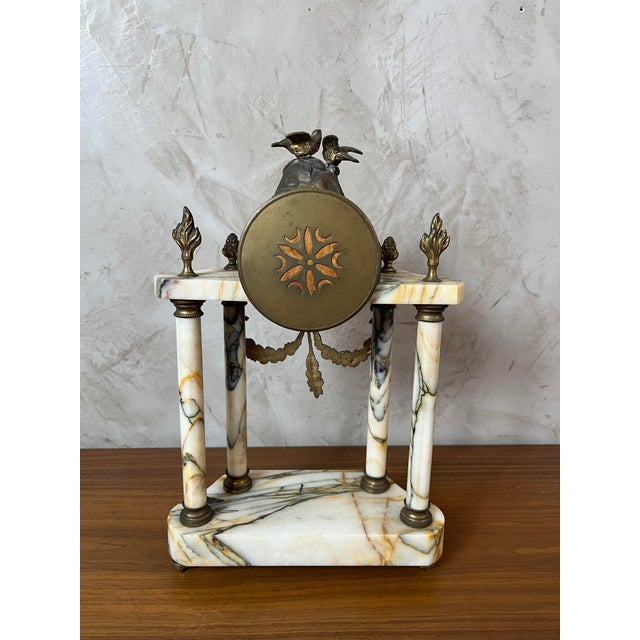 Louis XVI Style Clock, 1890s For Sale - Image 5 of 18