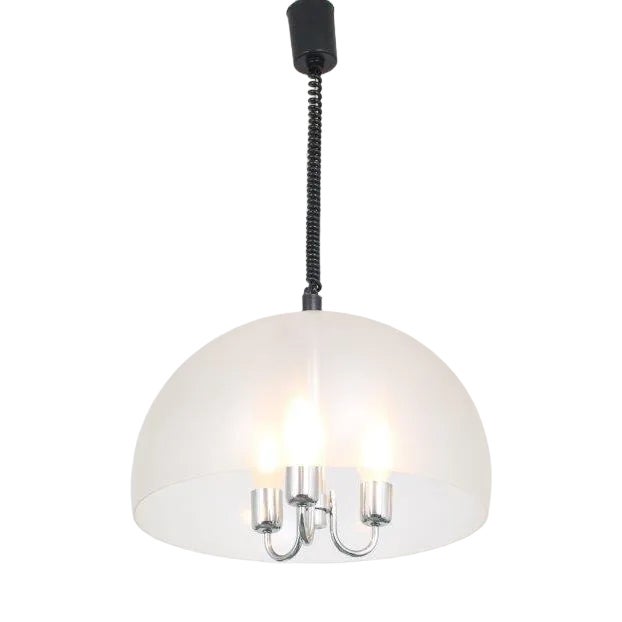 Hanging Lamp by Glashütte Limburg, Germany, 1970s For Sale