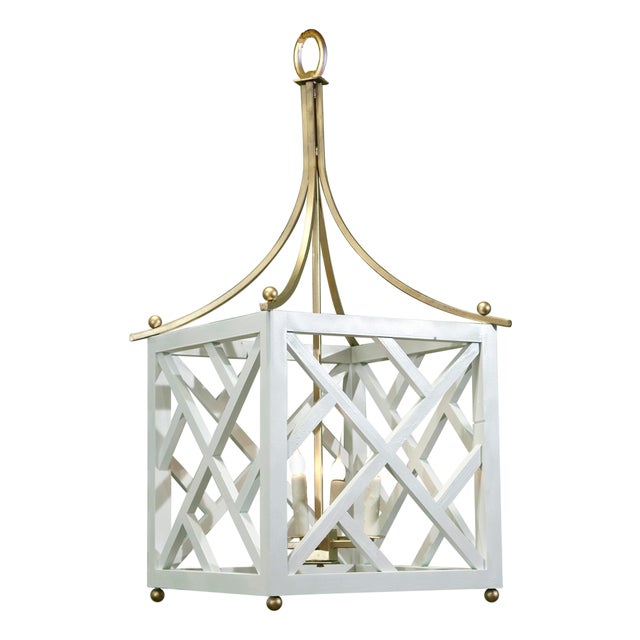 Chippendale Pendant by Lowcountry Originals For Sale