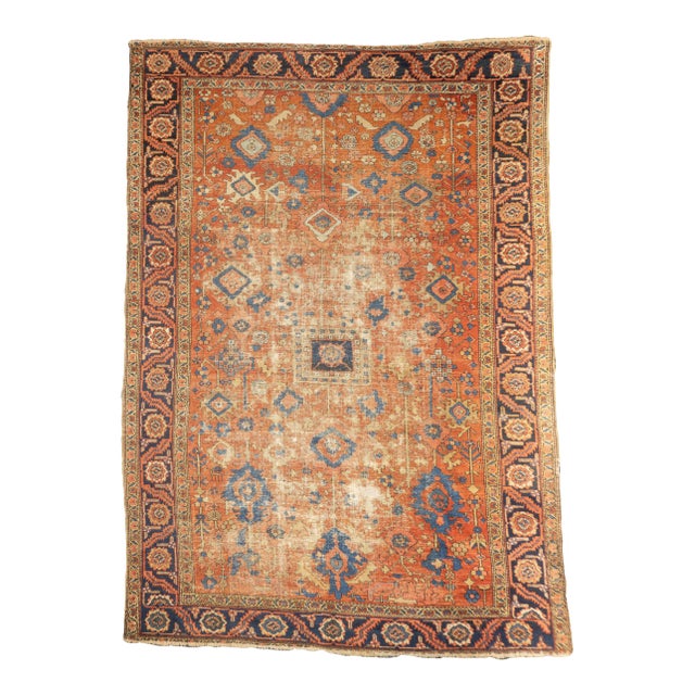 Fine Antique Persian Heriz 9'5" X 13'2" For Sale