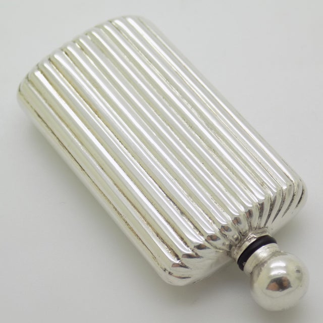 Vintage Italian Genuine Silver 800 Perfume Bottle, Florence, 1980s For Sale - Image 3 of 13