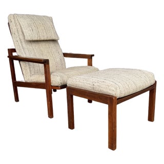 American Studio With Adjustable Recliner With Ottoman by Arden Riddle For Sale