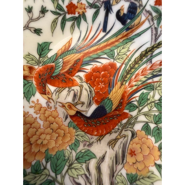 Ceramic Mid 20th Century Small Peacock Trinket Dish For Sale - Image 7 of 7