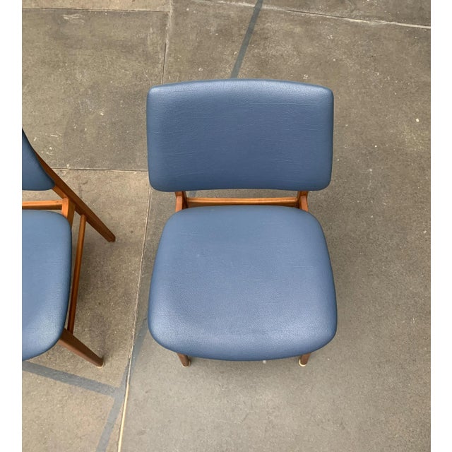 Set of Mid-Century Wooden Chairs For Sale - Image 18 of 18