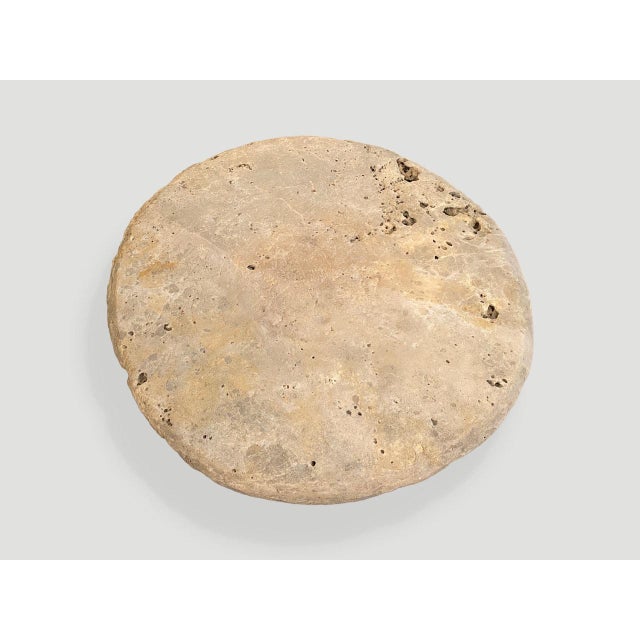 2010s Century Old Sumba Stone Table For Sale - Image 5 of 18
