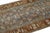 Textile 19th Century Antique Malayer Wool Runner Rug With Slate Blue Field & Rust Border For Sale - Image 7 of 10