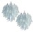 Italian Chandeliers in the style of Mazzega, Murano, 1970s, Set of 2 For Sale