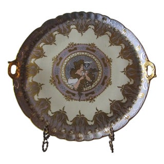 1900s Art Nouveau Vanity Tray For Sale