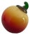 Vintage Murano Style Hand- Blown Glass Art Glass Peach For Sale