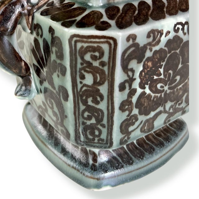 Antique Rookwood Handled Vase For Sale - Image 10 of 16