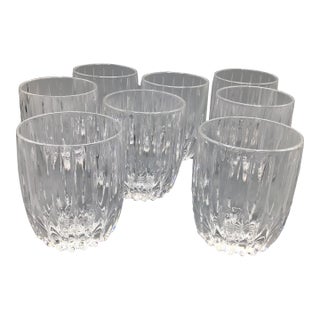 Mikasa Park Lane Double Old Fashioned Glasses - Set of 8 For Sale