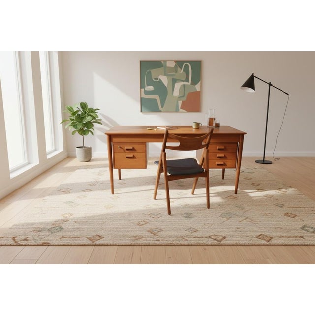 Teak Desk by Børge Mogensen for Søborg Møbelfabrik, Denmark, 1960s For Sale - Image 11 of 12