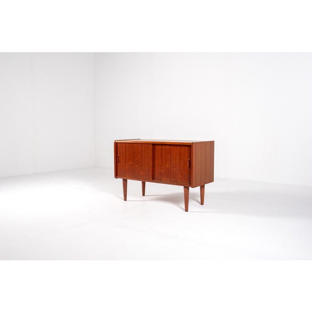 Mid-Century Modern Scandinavian Teak Sideboard, 1960s For Sale - Image 4 of 15