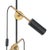 Stav Two-Arms Floor Lamp in Black Brass by Johan Carpner for Konsthantverk For Sale - Image 3 of 7