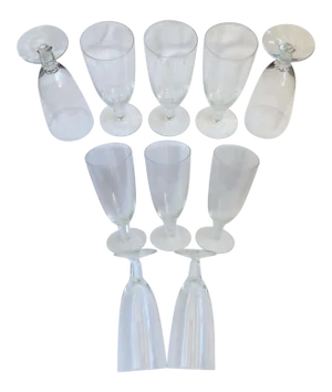 Orrefors Vintage Crystal Stemware - Set of 10