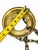 Antique Victorian Hanging Brass & Clean Glass Oil Light Style For Sale - Image 4 of 7