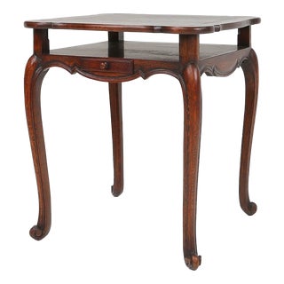 French Card Table in Wood, 1890s For Sale