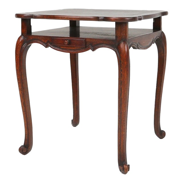French Card Table in Wood, 1890s For Sale