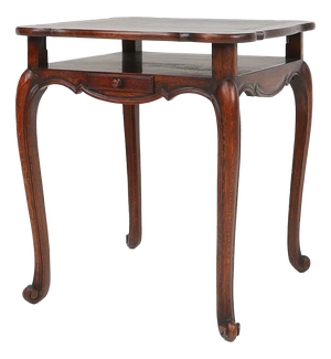 French Card Table in Wood, 1890s