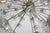Metal Dandelion Chandelier from Preciosa, 1970s For Sale - Image 7 of 13