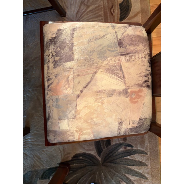 Wood 1980s Thomasville "Horizon" Collection Dining Table & Chairs For Sale - Image 7 of 10