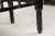 Wood Mid 20th Century Ebonized Turned Wood Coffee Table For Sale - Image 7 of 11