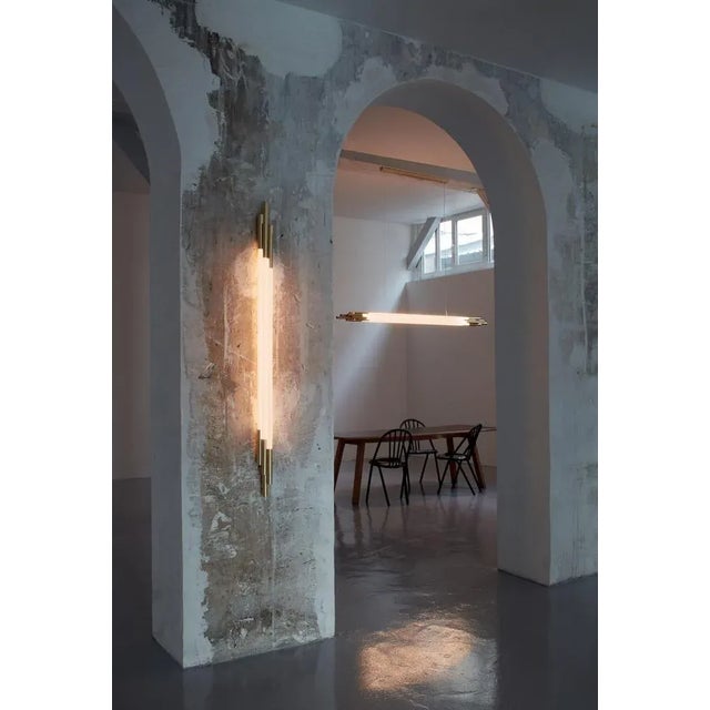 Small Org Wall Lamp by Sebastian Summa For Sale - Image 4 of 9