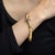 Early 20th Century Antique Edwardian Snake Bracelet 18k Yellow Gold Diamond Ruby Vintage For Sale - Image 5 of 6