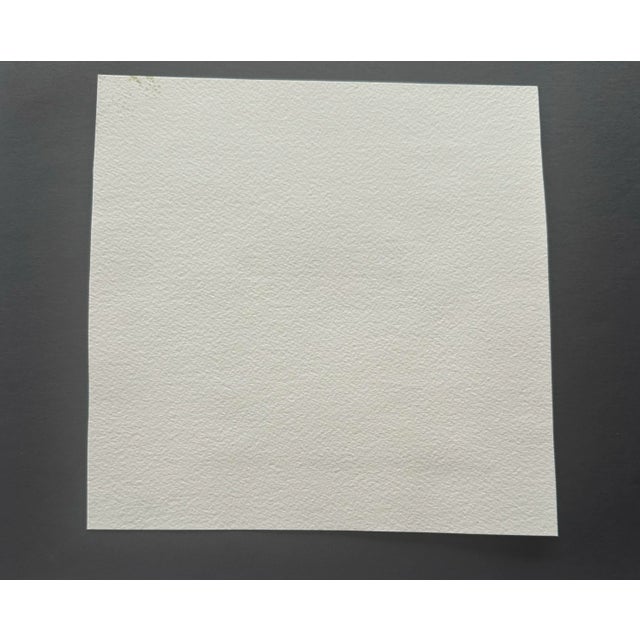 Boho Chic Signed Original Watercolor Botanical For Sale - Image 3 of 3