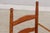 Wood Antique Tiger Maple Childs Woven Seat High Chair For Sale - Image 7 of 17