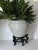 Impressive Chinese Porcelain Planter With StandImpressive For Sale In Miami - Image 6 of 6