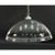 Mid-Century Modern Vintage Renato Toso Murano Domed Smoke Art Glass Hanging Pendant Light, 1970s For Sale - Image 3 of 6