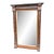 1890s American Classical Parcel Ebonized Mahogany Wall Mirror For Sale