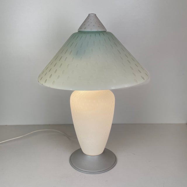 Murano Glass Table Lamp, 1990s For Sale - Image 6 of 16