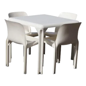 Vico Magistretti for Artemide Dining Set
