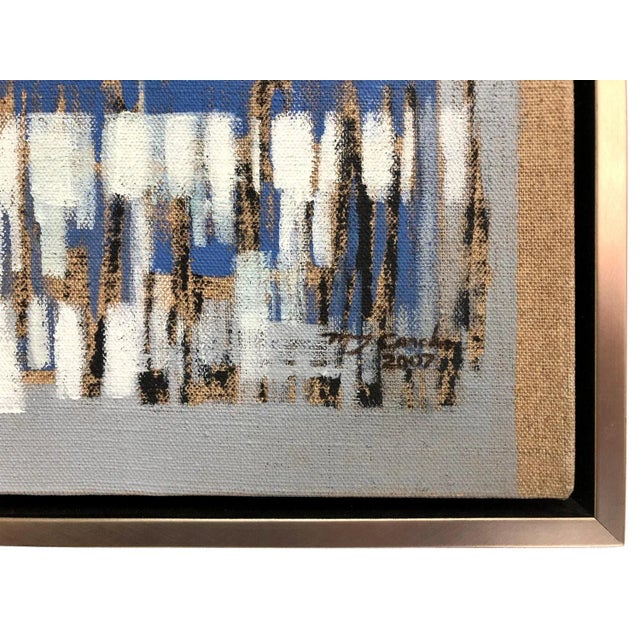 Tree, Arbol V, Abstract Landscape Painting, Contemporary Framed, Oil on Linen, 2007 For Sale - Image 4 of 6