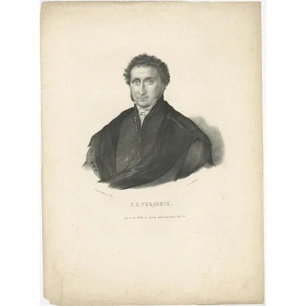 Lemonnier, F.E. Verbeeck, 1840, Paper For Sale - Image 3 of 6